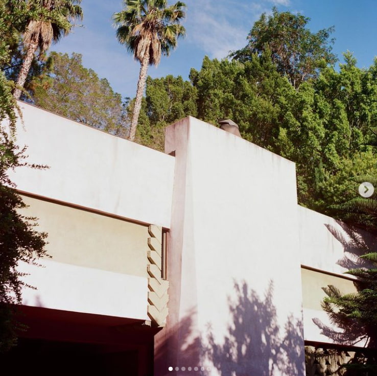 David Lynch’s house exterior