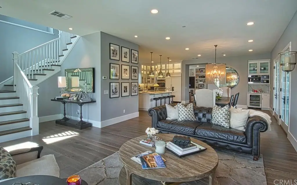 Nick Foles’s open concept living area