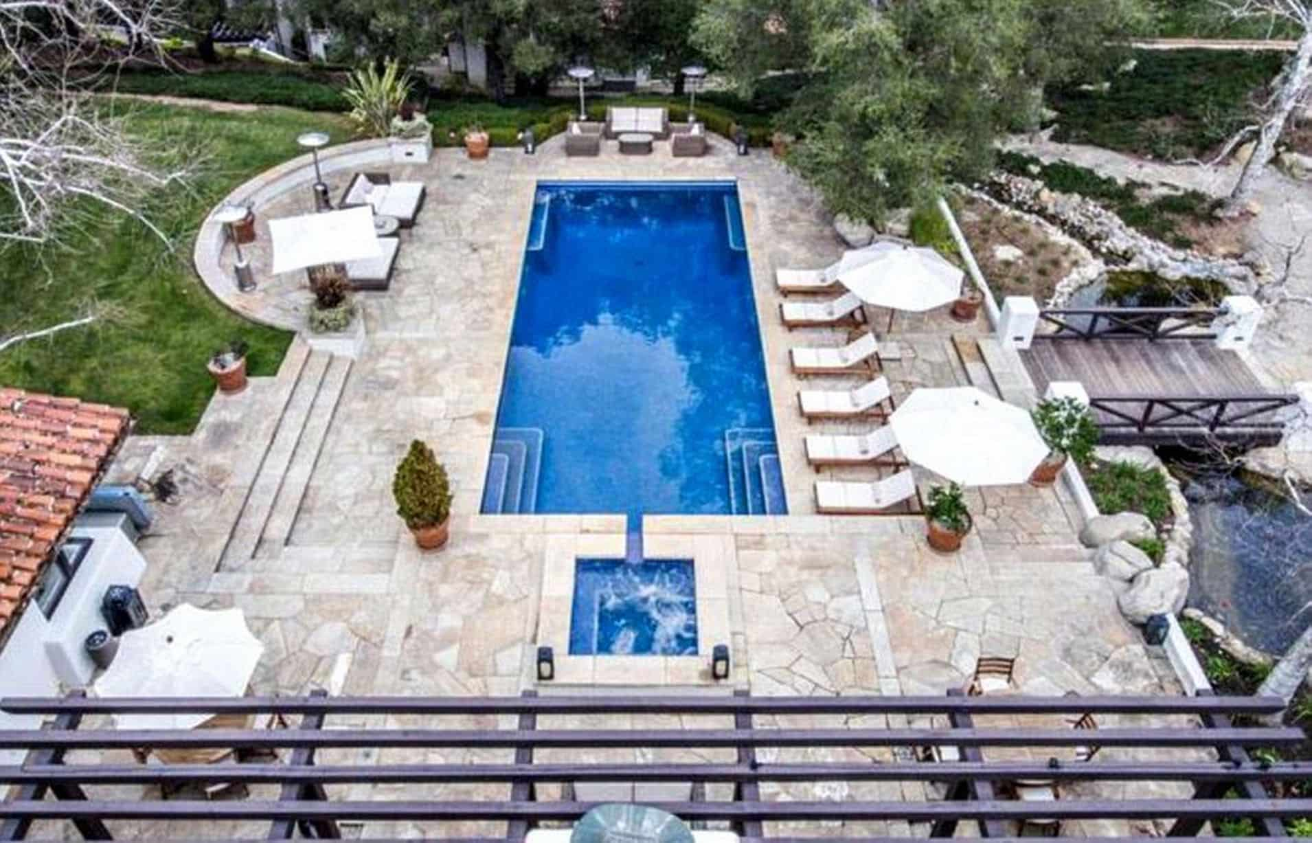 Liam Payne’s pool