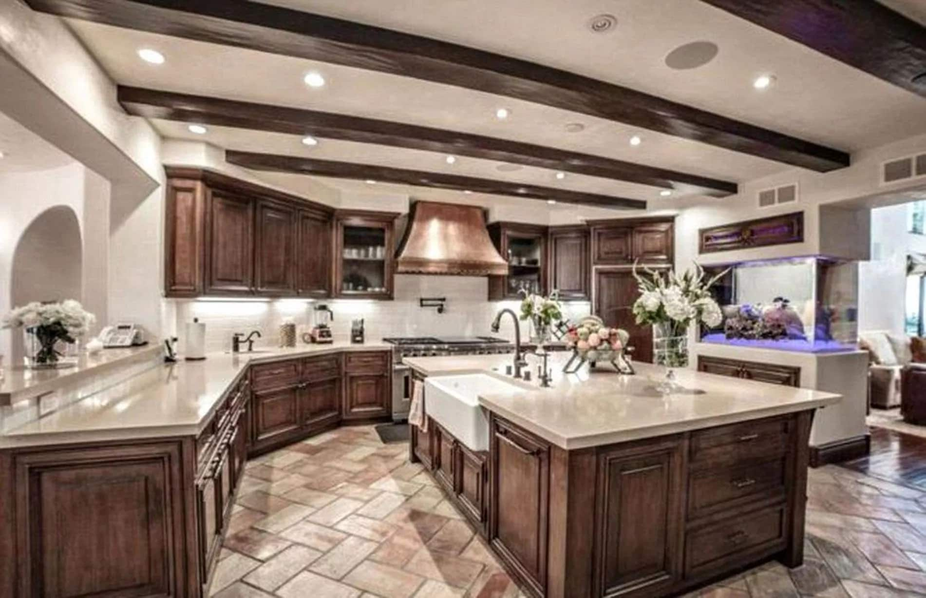 Liam Payne’s kitchen