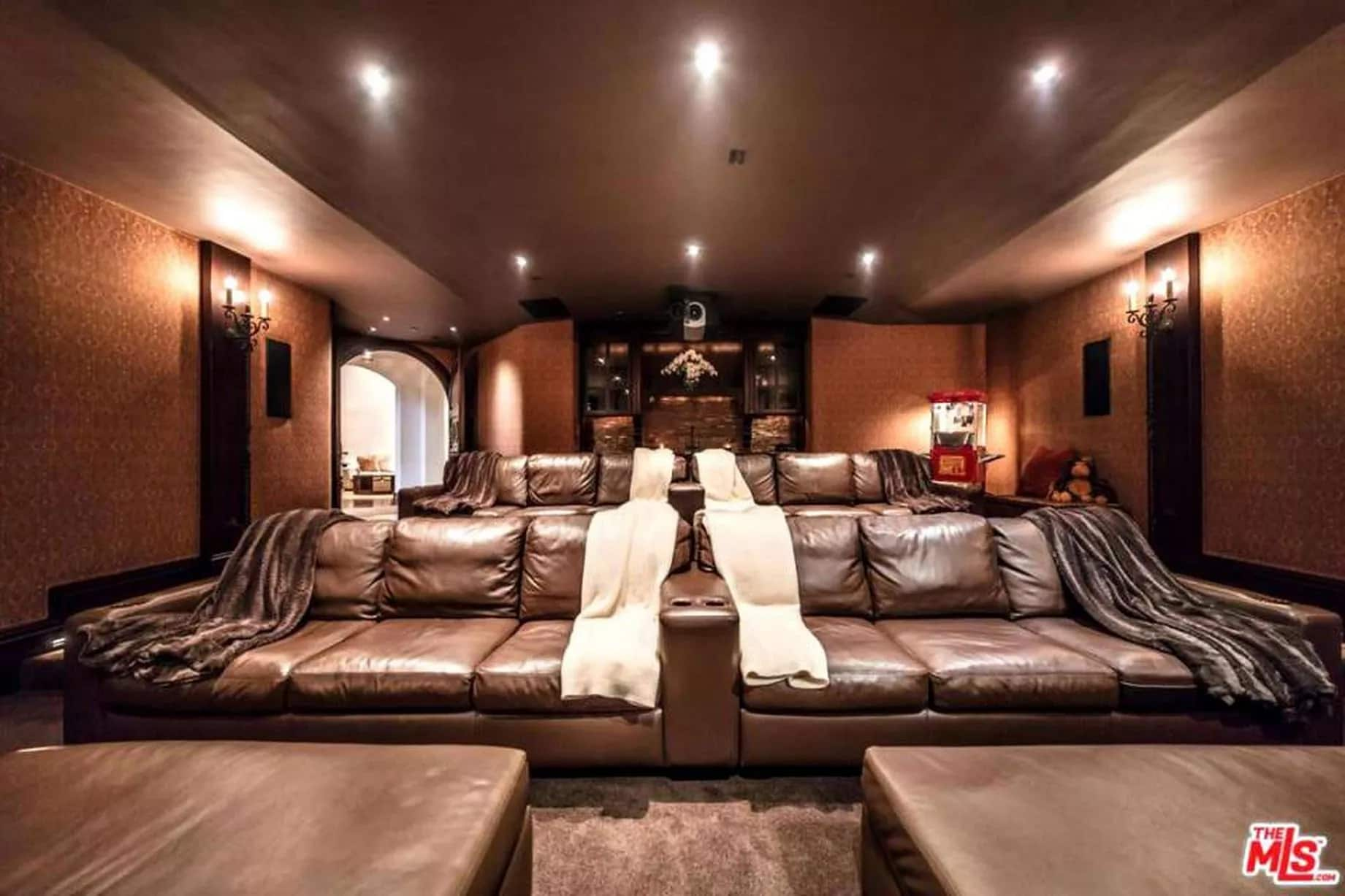 Liam Payne’s home theater