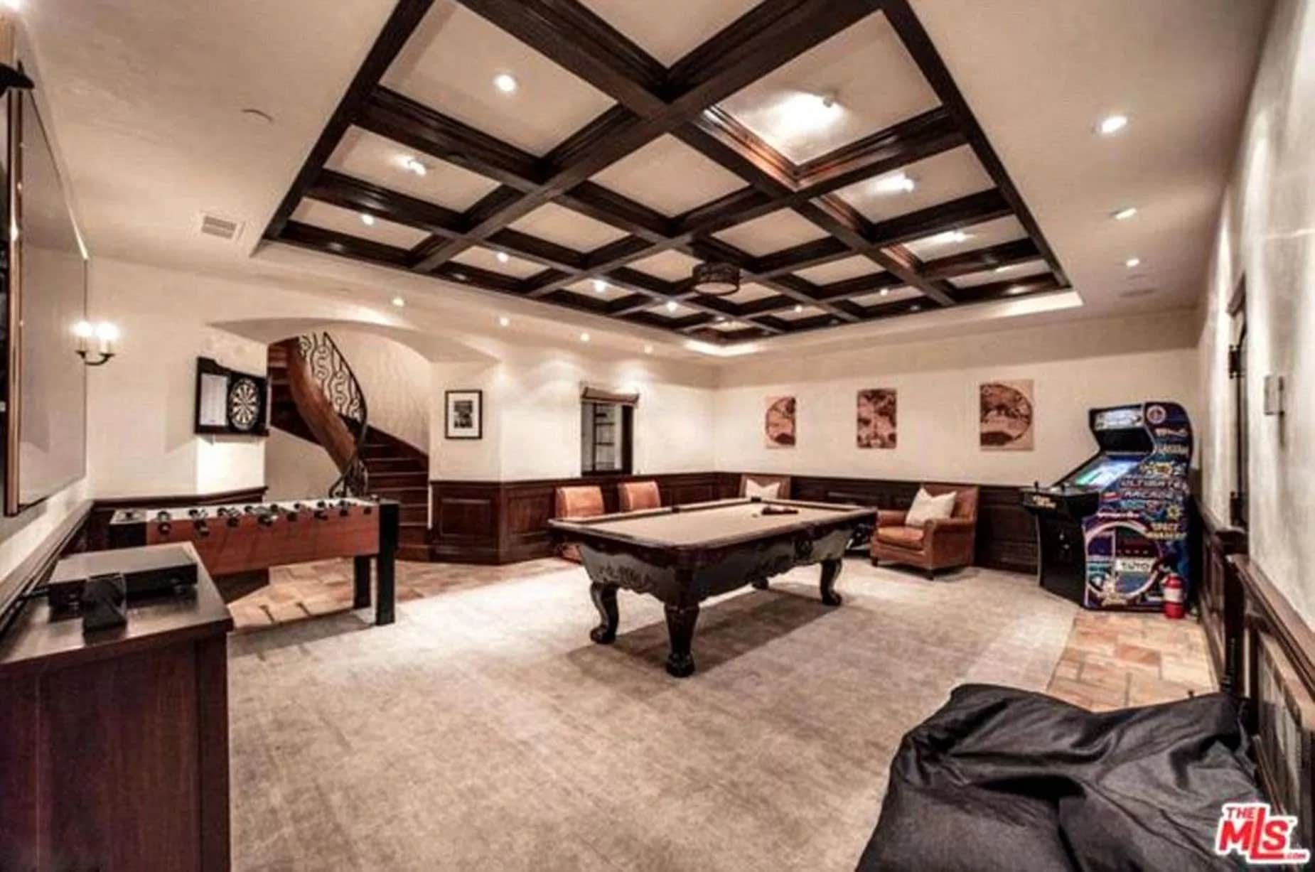 Liam Payne’s game room