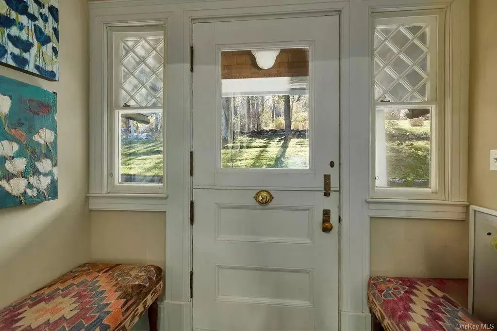 Sutton Foster’s entryway