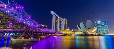 Singapore At Night