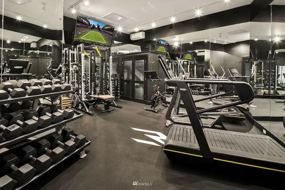 Russell Wilson’s gym