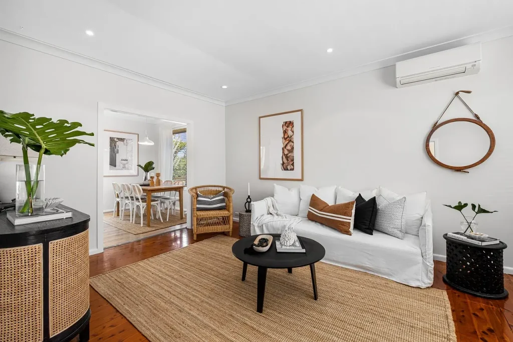 Living Room With Furniture