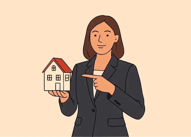 Female Real Estate Agent