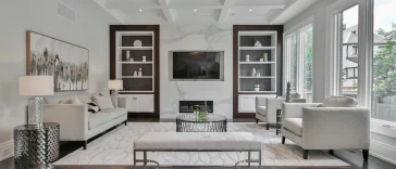 Living Room With Furniture