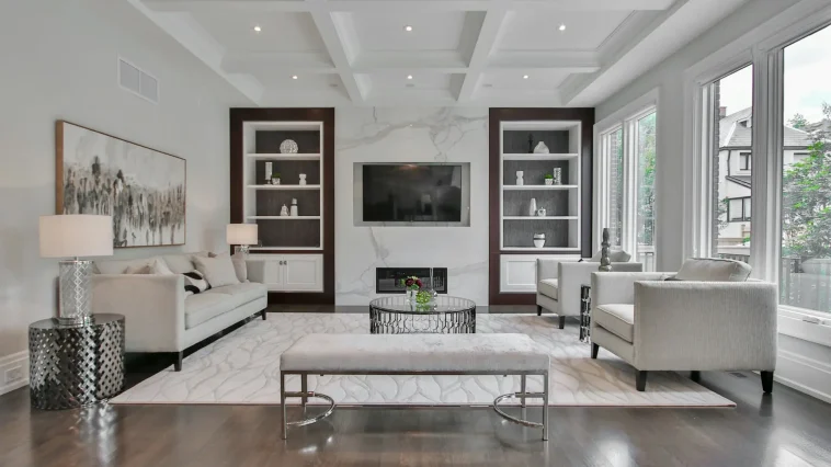 Living Room With Furniture