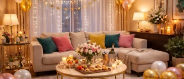Party-Ready Living Room Makeover