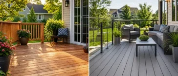 Composite vs Natural Wood Decking