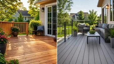 Composite vs Natural Wood Decking